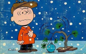 charlie brown xmas tree