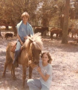 Corky, the sneaky pond pony