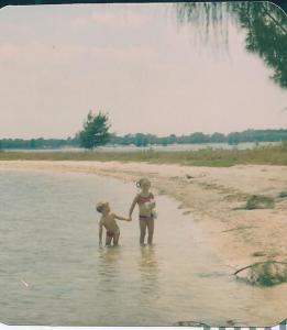 my brother & me, an afternoon on the water