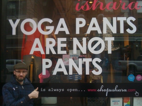 Leggings Aren’t Pants